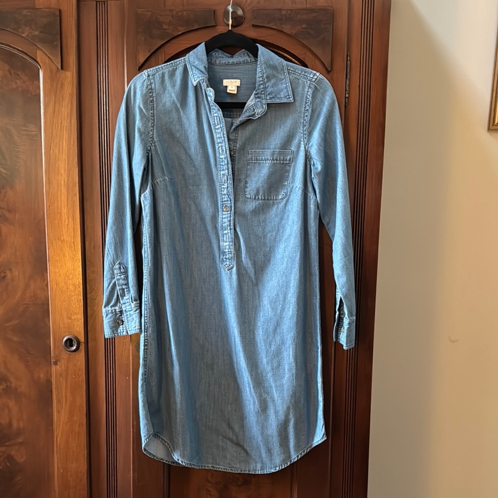 Blue Denim Shirt Dress mint shape hardly worn b/c I have 3 😂